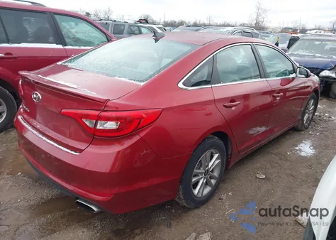 2016 Hyundai Sonata Se from USA, damaged, VIN 5NPE24AF3GH256821